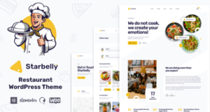 Starbelly – Restaurant-WordPress-Thema