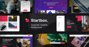 Startbox – Mehrzweck-WordPress-Design für Unternehmen