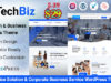 Techbiz - WordPress-Template für IT-Lösungen und Unternehmensdienstleistungen