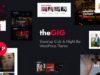 The Gig – WordPress-Template für Stand-up-Clubs und Nachtbars