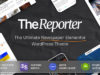 The Reporter - Redaktionelles WordPress-Vorlage für Zeitungen