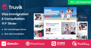 Truvik – Einwanderungsberatung WordPress Vorlage