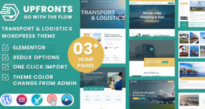 Upfronts – Transport und Logistik WordPress Layout