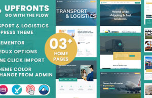 Upfronts – Transport und Logistik WordPress Layout