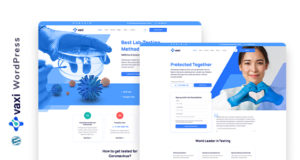 Vaxi – WordPress-Layout für Medizin und Impfung
