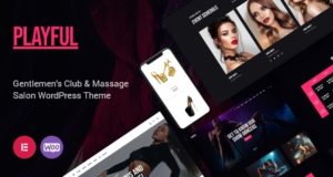 Verspielt – Pole Dance Club & Store WordPress Template
