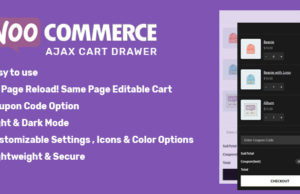 WooCommerce AJAX Wagenschublade
