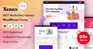 Xenax – WordPress-Template für SEO- und Online-Marketing-Agenturen