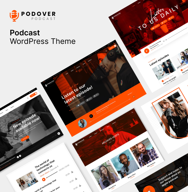 Podcast-Wordpress-Theme