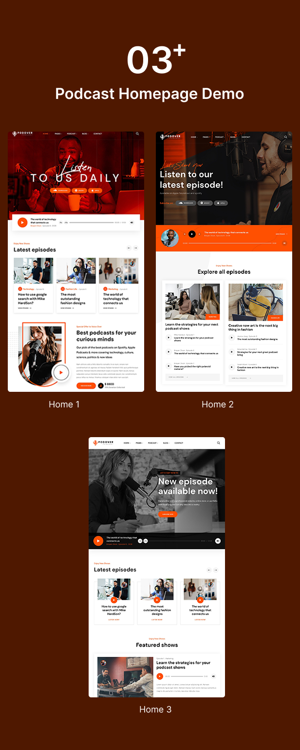 Podcast-Wordpress-Theme