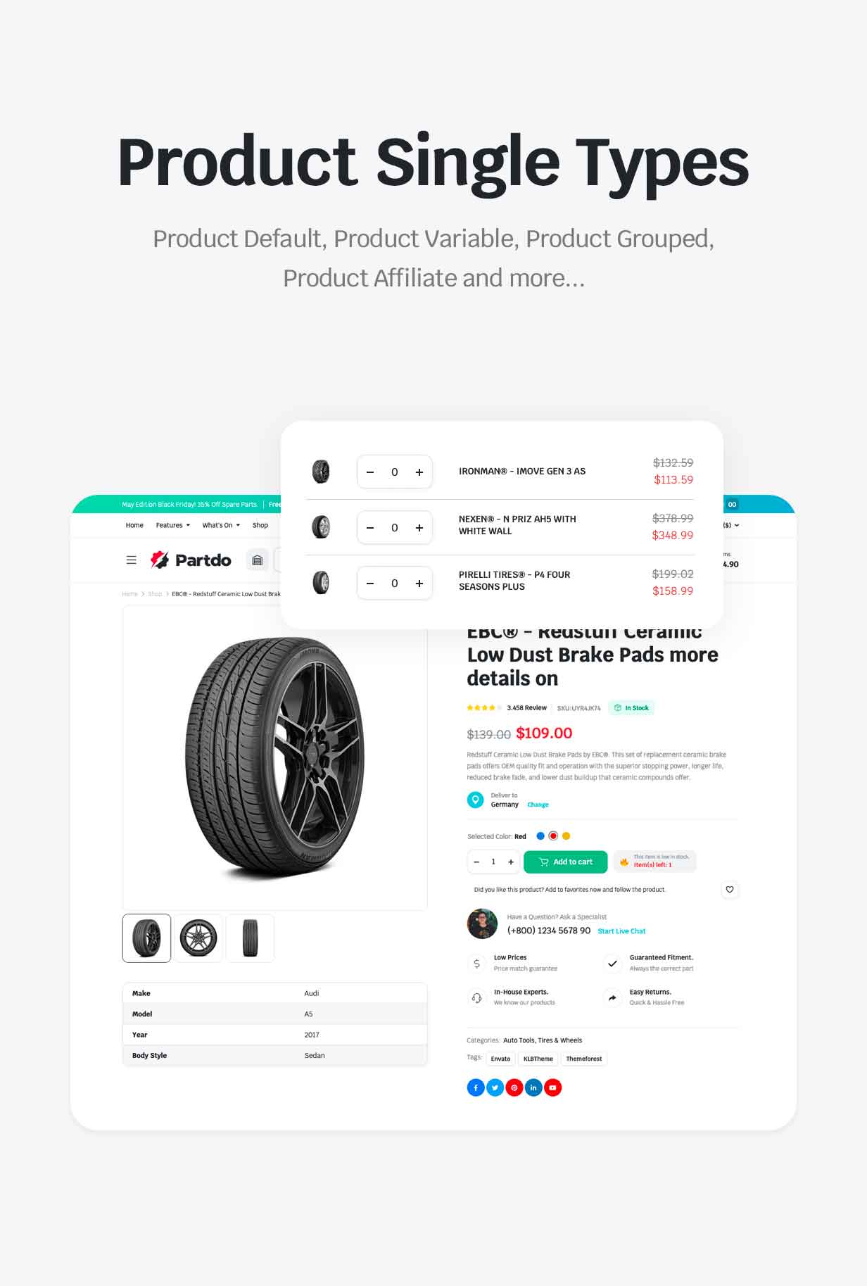Partdo - Shop für Autoteile und Werkzeuge WooCommerce Theme - 17