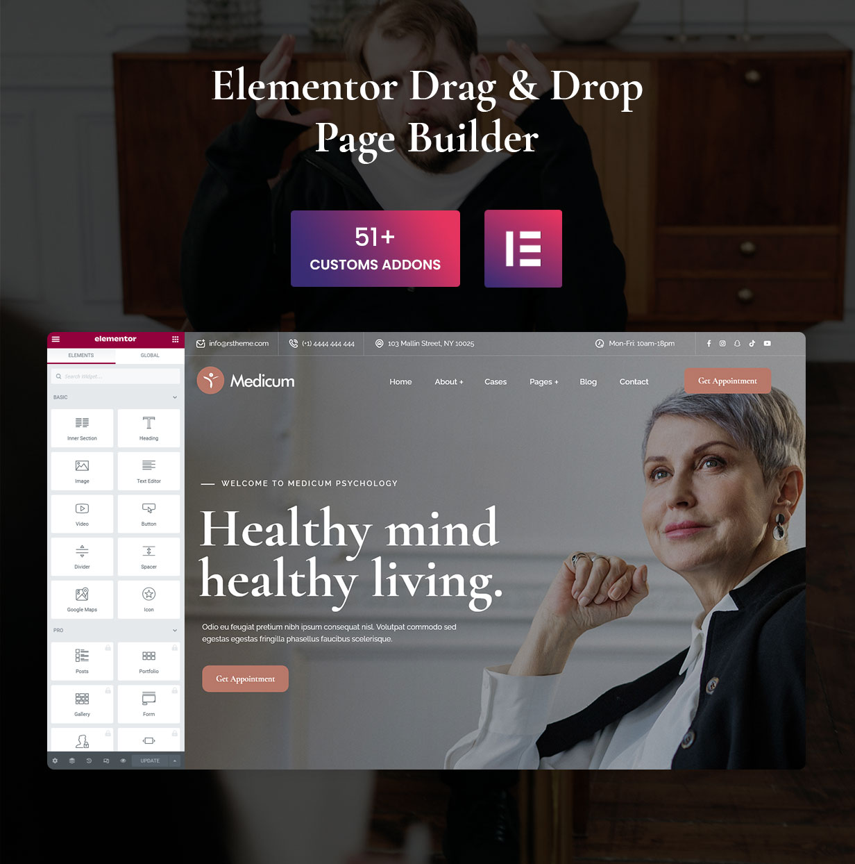 Medicum – Psychologie & Beratung WordPress Theme 