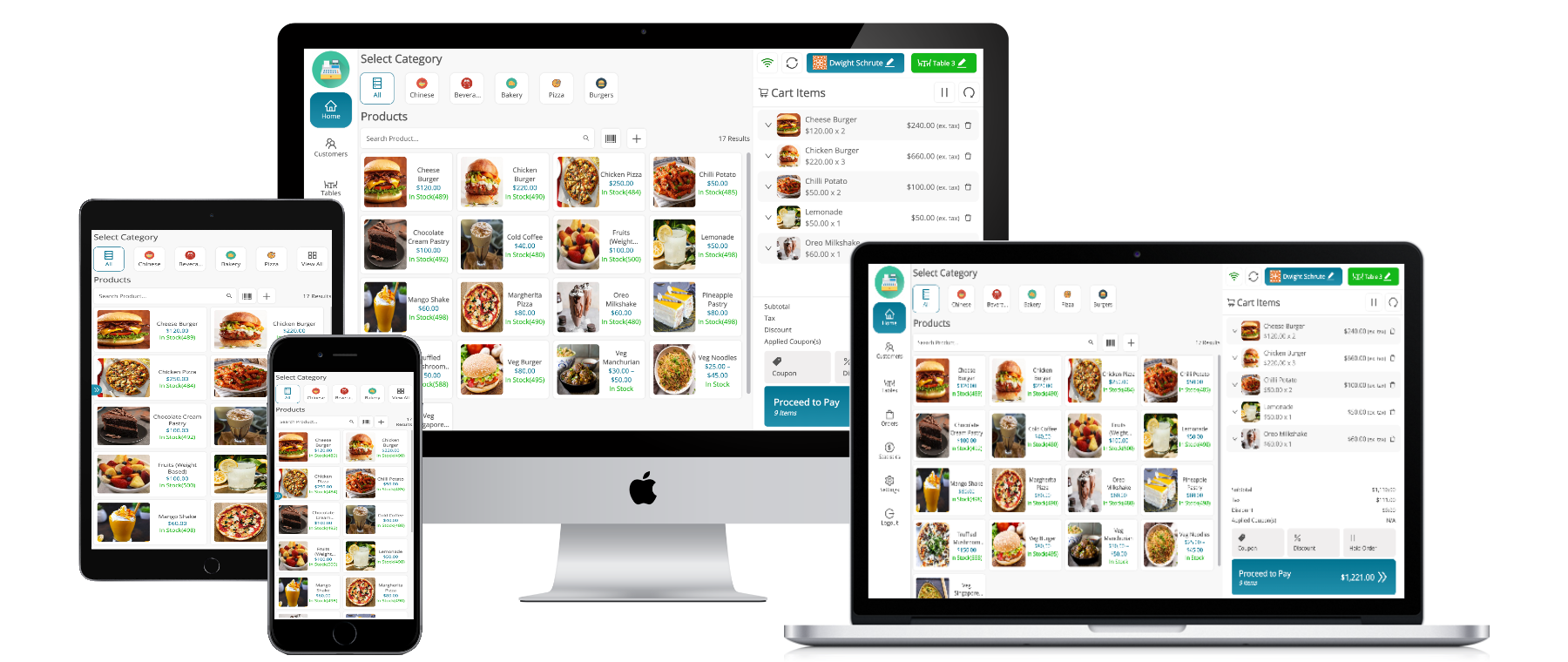 MultiPOS - Point of Sale for WCFM Marketplace Responsive Layout