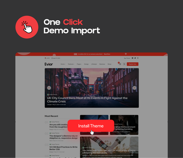 Magazin WordPress-Theme