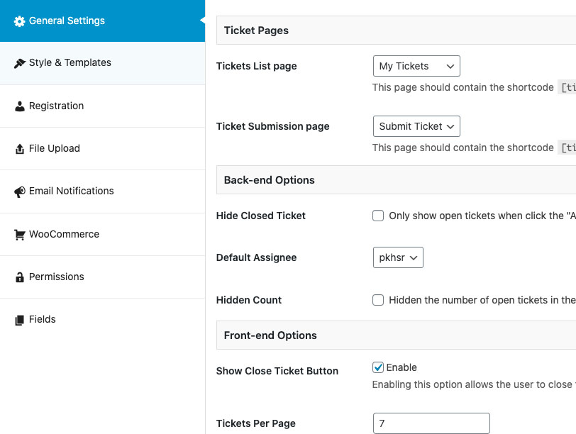 NikanTicket - Support-Tickets für WordPress und WooCommerce - 12