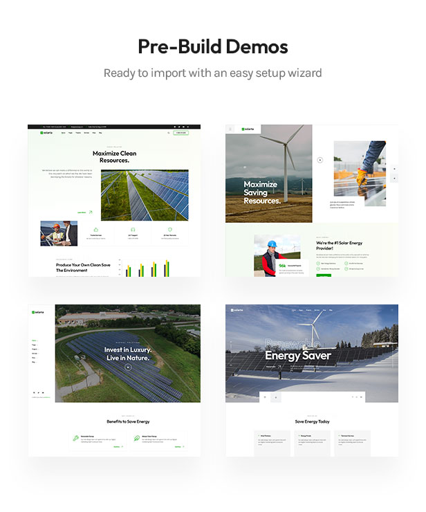 Solarta |  WordPress-Theme für Solarenergie und erneuerbare Energien