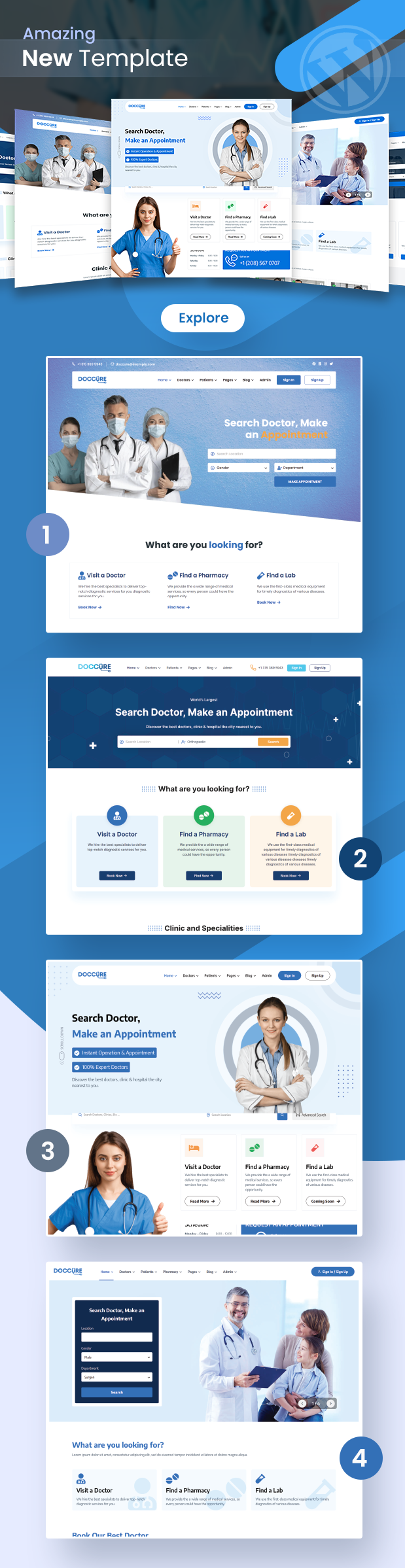 Doccure WordPress