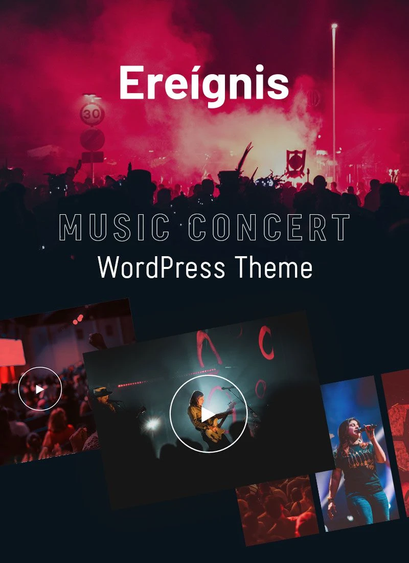 Ereignis - Musikkonzert WordPress Theme - 1