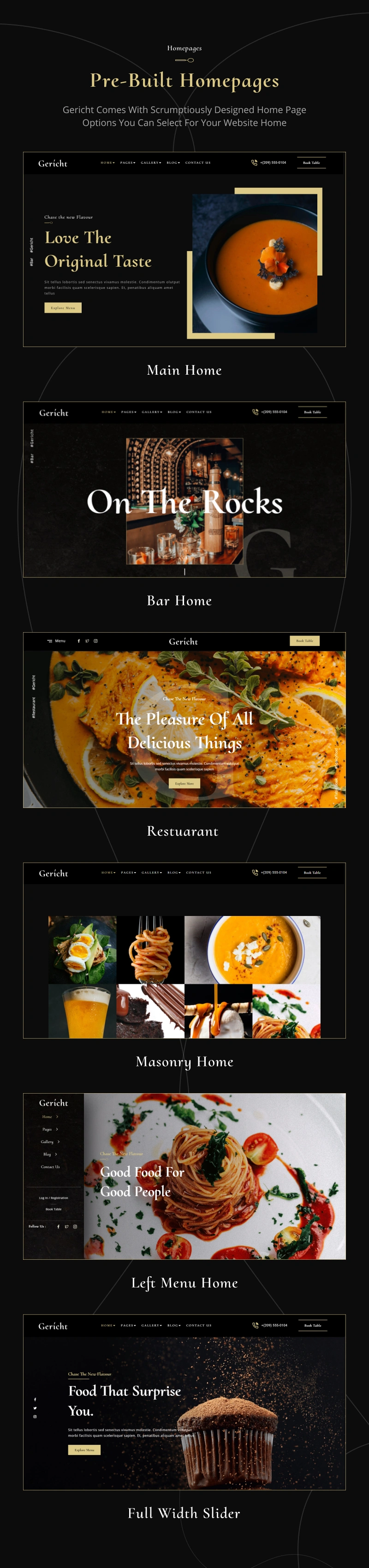 Gericht - Restaurant & Bristo WordPress Theme - 3