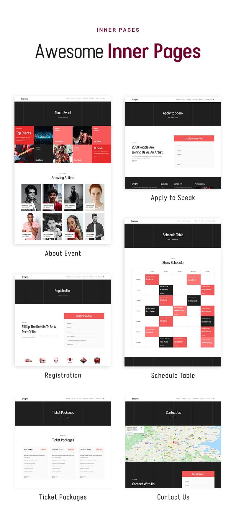Ereignis - Musikkonzert WordPress Theme - 4