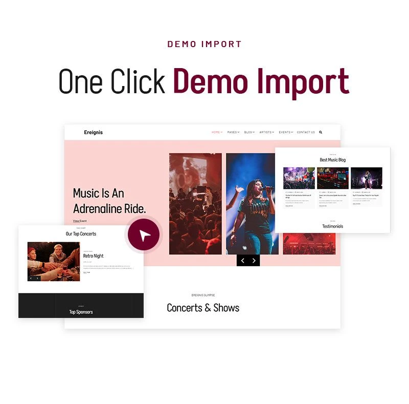 Ereignis - Musikkonzert WordPress Theme - 9