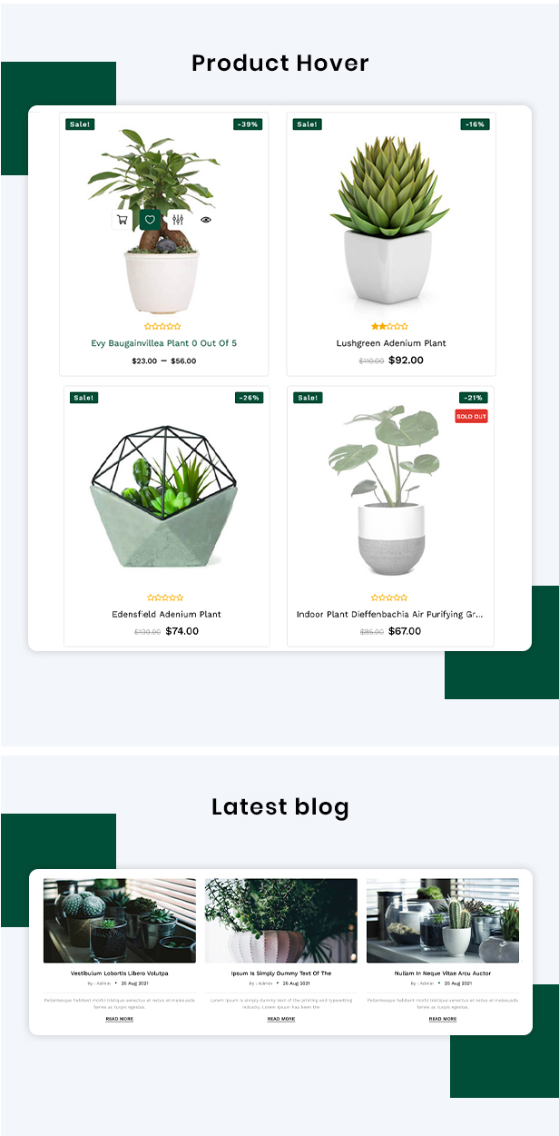 Plantish - Responsives WooCommerce-Theme für Gartenarbeit und Zimmerpflanzen - 6