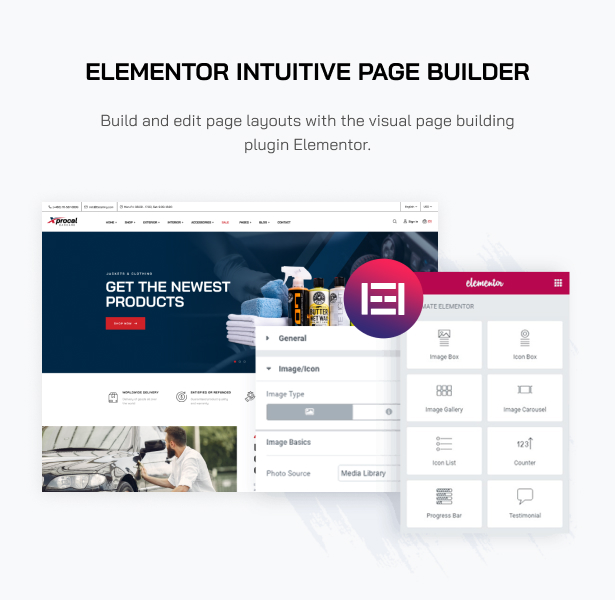 Xprocal - Autopflege WooCommerce Theme - Elementor Page Builder