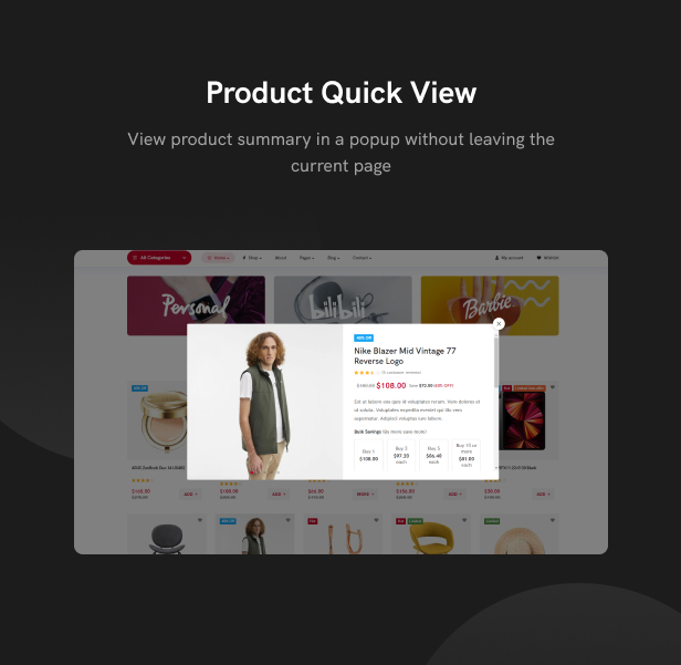 Maximin - Modernes Mehrzweck-WooCommerce-Theme