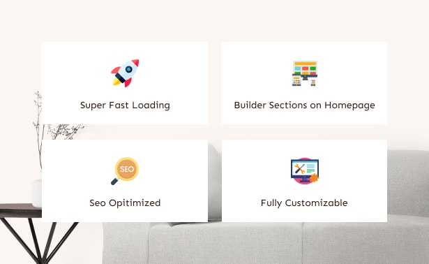 Demus - WooCommerce-Design für Möbel