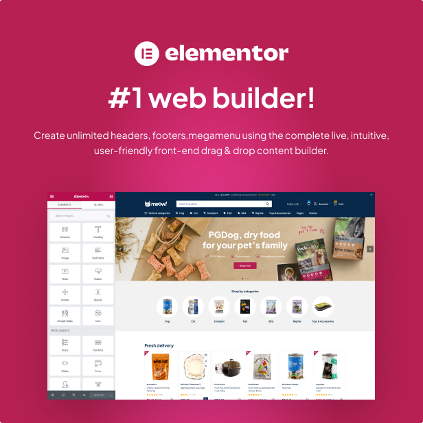 Miau!  - Tierpflege & Tierhandlung Elementor WordPress WooCommerce Theme - 3