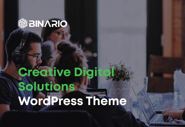 Binario - Bestes WordPress-Theme für digitale Lösungen