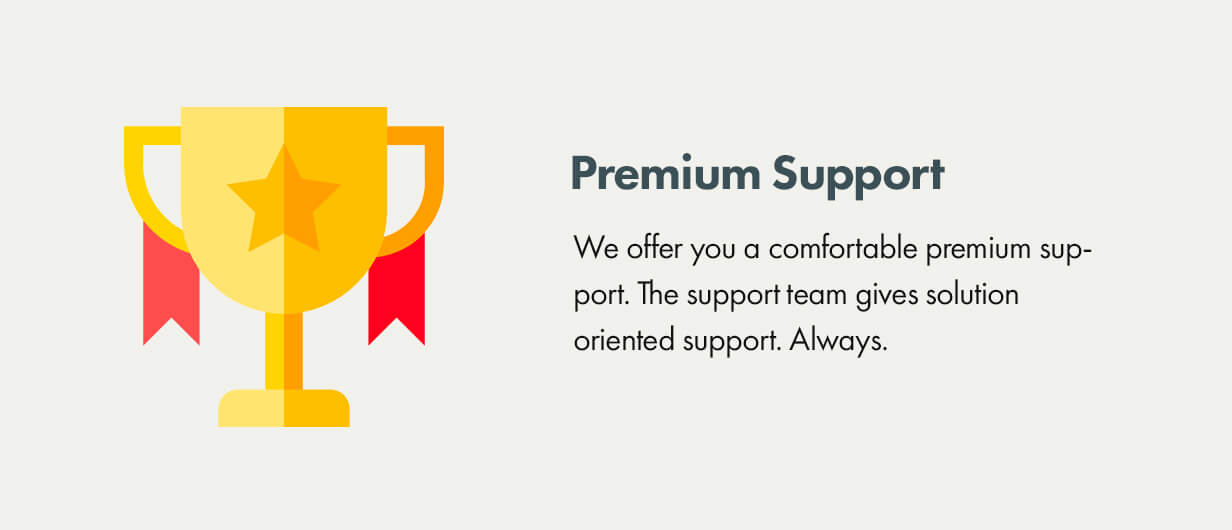 Premium-Unterstützung