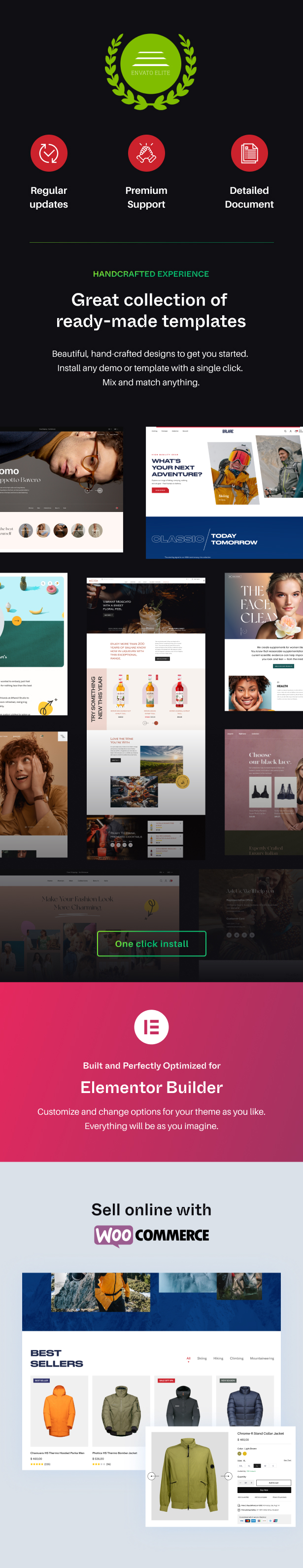 Balhae - Schnell und einfach zu erstellendes Elementor eCommerce WordPress Theme - 1