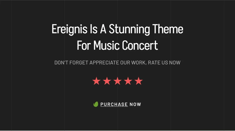 Ereignis - Musikkonzert WordPress Theme - 18