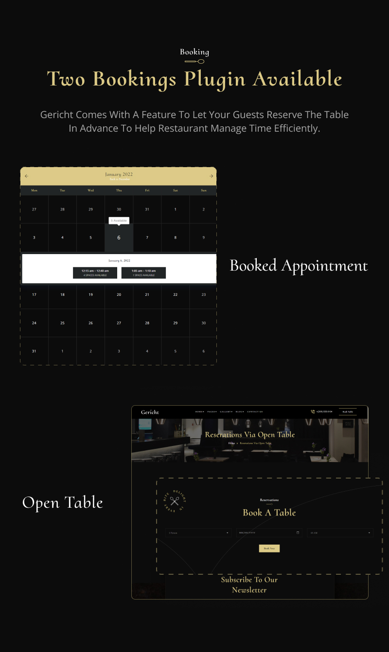 Gericht - Restaurant & Bristo WordPress Theme - 5