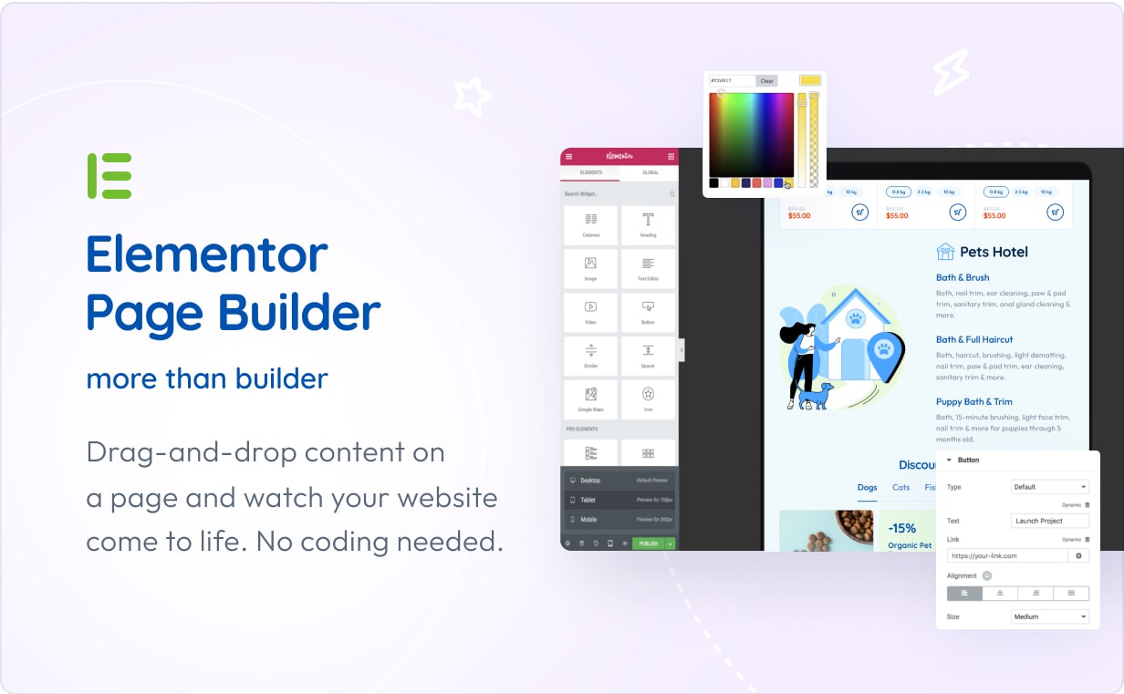 Ricky - Elementor Page Builder