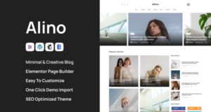 Alino – Persönliches Blog-WordPress-Thema