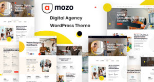 Amozo – WordPress-Layout für digitale Agenturen