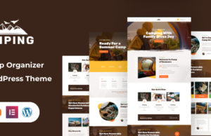 Amping – Camp-Organisator WordPress-Template