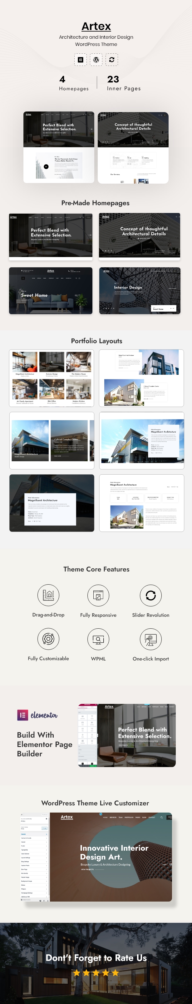 WordPress-Theme für Architektur und Innenarchitektur