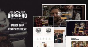 Barbero – Friseursalon WordPress-Layout