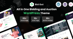 Bidout – Multivendor Gebots- und Auktions-WordPress-Template