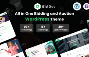Bidout – Multivendor Gebots- und Auktions-WordPress-Template