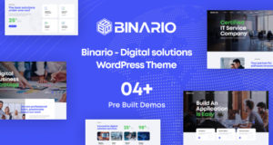 Binario – WordPress-Template für digitale Lösungen