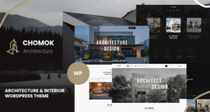 Chomok – WordPress-Layout für moderne Architektur und Innenausstattung
