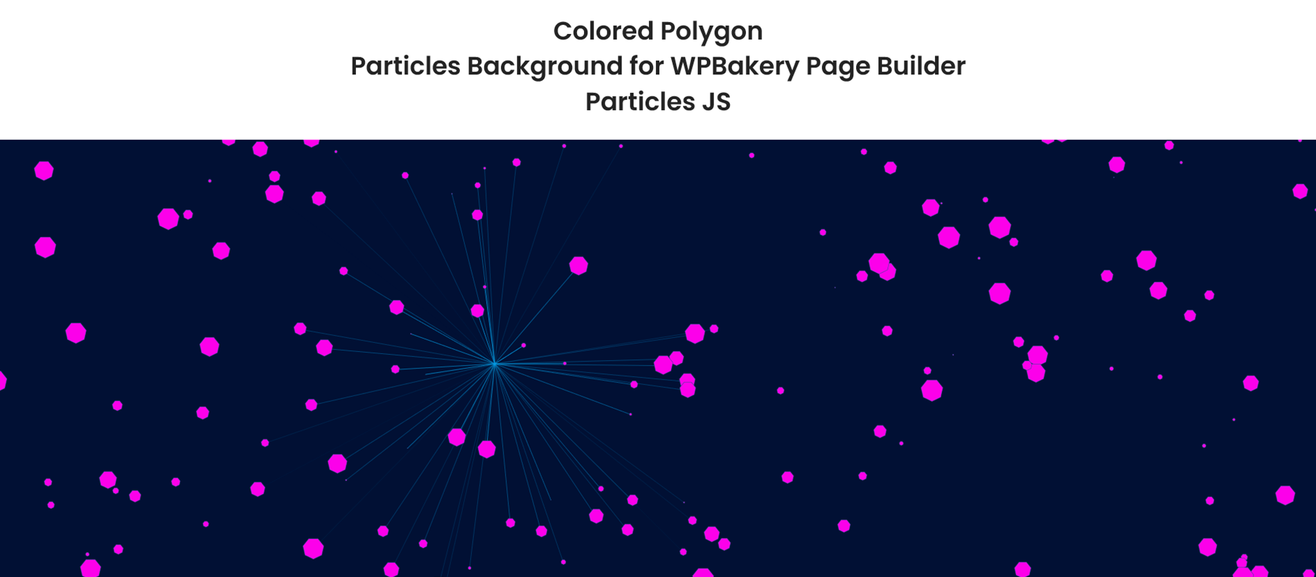 Farbiges Polygon