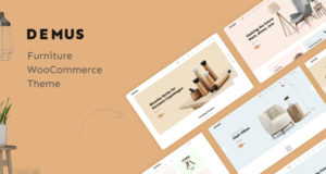 Demus – WooCommerce-Design für Möbel