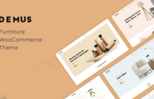 Demus – WooCommerce-Design für Möbel