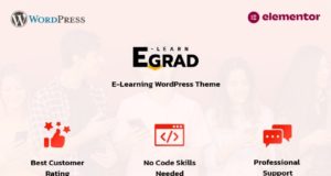 Egrad – LMS Education WordPress-Template