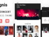 Ereignis - Musikkonzert WordPress Layout